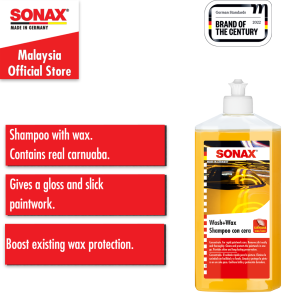Sonax Wash & Wax Car Shampoo 500ml