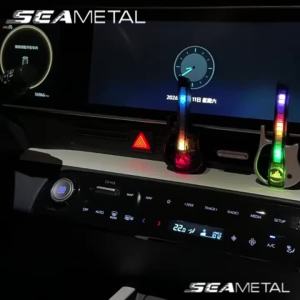 SEAMETAL | SEAMETAL Car Ambient Light Diffuser Music Rhythm Aroma Freshener Air Outlet Vent Clip Guitar Model Creative Aromatherapy