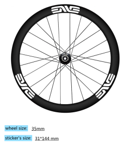 14pcs/set For Bogacha at the World Championships ENVE SES Road bike wheel stickers Color change wheelset painting 50mm height