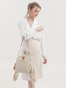 กระเป๋าเป้สะพายหลังขนาดเล็กกระเป๋าแฟชั่นสำหรับผู้หญิงน้ำหนักเบาพกพากระเป๋าเป้สะพายหลังขนาดเล็กสำหรับเด็กผู้หญิงกระเป๋านักเรียนน่ารักป้องกันการโจรกรรมกระเป๋าหรูหราสบาย ๆ