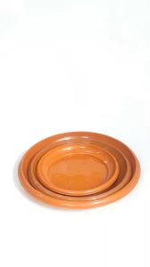 3-IN-1 PLANT POT CATCH PLATES / FLOWER POT PLATES /PASO PLATO TRAY PLASTIC FOR INDOOR & OUTDOOR POTS