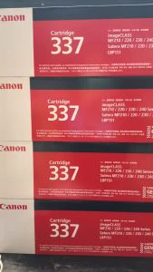 Toner canon 337 Black ของแท้ 100%