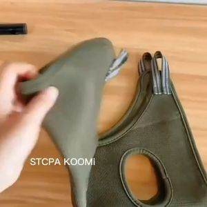 Võng treo cố định cắt tỉa lông sấy lông cắt móng chân cho Chó Mèo kèm 2 móc inox chắc chắn (mẫu mới) - Hara Pet Store