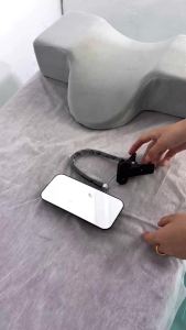 360 °   Gương Nối Mi Xoay Đa Năng Khung Kim Loại Đen Tùy Chỉnh Khung Bảo Vệ Dụng Cụ Trang Điểm Chính Xác