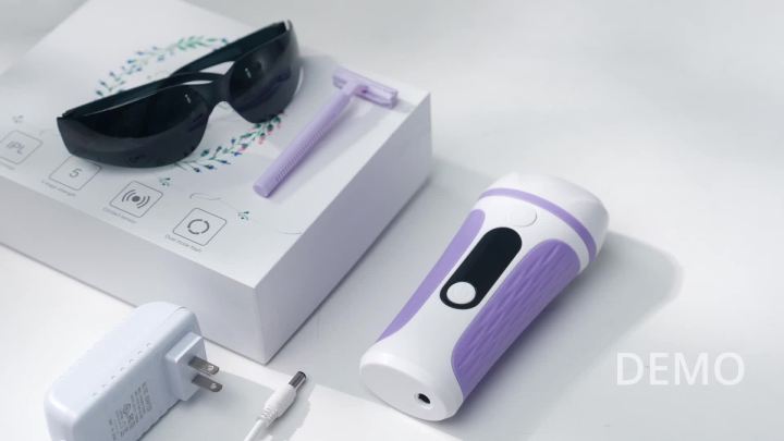 IPL Hair Removal Device Permanent for Women & Men, 999,999 Flashes Safe Effective Lasting Hair Remover, Alternative to Salon, for Face Arms Armpit Legs Bikini Area Whole Body Home Treatment