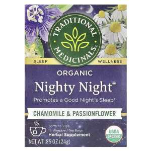♪American Traditional Nighty Night Passionflower Sleep Tea Helps Night Sleep Decaffeinated♂