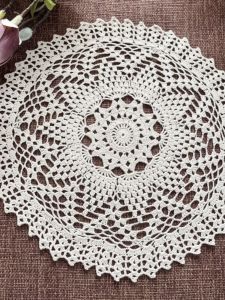 Handmade Pineapple Flower Dream Catcher Tablecloth Nordic Style Dining Plate Mat Photography Props American Style Home Use