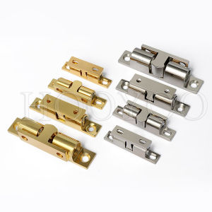 Double Ball Tension Roller Catch Latch Zinc Alloy Ball Catch Omitfu Set Ball Catch Tension Latches for Cabinet Wardrobes