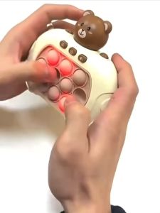 Pop Quick Push Bubbles Electronic Children Handheld Stress Relief Fidget Toys Push Bubble Pop Adult Console Game Toy