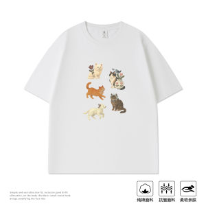 เสื้อยืดแขนสั้นผ้าฝ้ายแท้สำหรับผู้หญิง ฤดูร้อน 2025 ใหม่ ขายดี สีน้ำเงินเข้ม ลำลอง ครึ่งแขน เสื้อตัวบนสุดเก๋