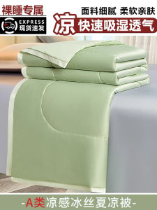 Class a Summer Coolness Silk Air Conditioner Single Person Washable Thin Double Person Quilt Four Seasons Universal Spring