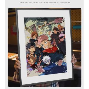 Bandai | Diamond Painting Japanese Anime Jujutsu Kaisen Diamond Mosaic Handmade Art Exquisite Creative Gift Home Decor