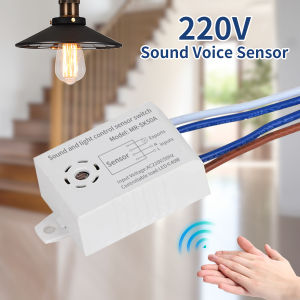 Sound Voice Sensor Switch Smart Switches Module Detector Auto ON/Off Switch Voice Control Switch Stair Corridor Home Improvement
