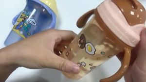 Ivorybaby Botol Minum Sedotan Anak 300ML Training Cup Bayi Anti Tumpah
