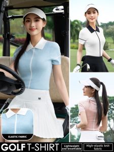 PGM GOLF | Summer Short Sleeve Knit Polo Outfit