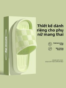 MONLEYTA | Dép đi trong nhà cho bà bầu mùa hè 2024 Dép đi trong nhà phòng tắm chống trượt EVA Dép đi ngoài trời cho nữ Dép đi trong nhà MONLEYTA H0709133412
