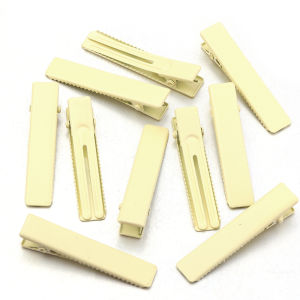 10pcs/lot Macaroon Color Hair Clip 4.8cm Metal Square Hairpin Hair Clips Base Barrette For DIY Headwear Accessories Decor