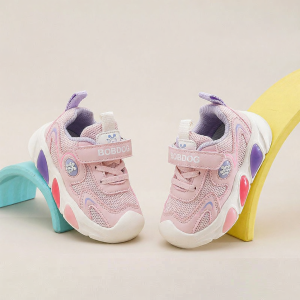 Bobdog | Blinking Light Girls Shoes For Infants