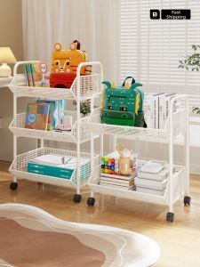 WUBUWEI | Mobile Book Storage Rack