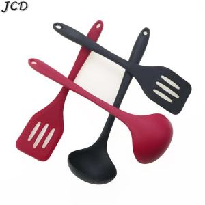 Dụng Cụ Nấu Ăn Bằng Silicon Chống Dính JCD Thân Thiện Với Môi Trường Dùng Cho Súp Trứng Cá Chảo Rán Và Xẻng Chiên.