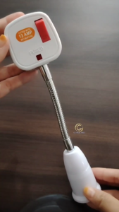 [READY STOCK] Flexible E27 Lamp Holder 3 Pin Plug Top 8/15 Inch E27 to E27 Extension Socket Mentol Socket Bulb Holder