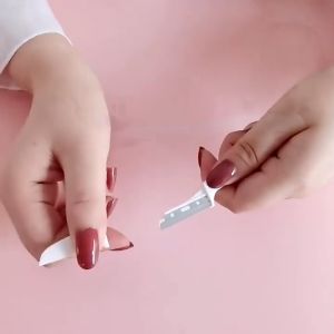 1pc Eyebrow Trimmer Women Folding Forehead Hair Removal Eyebrow Shaping Knife Face Hair Razors
