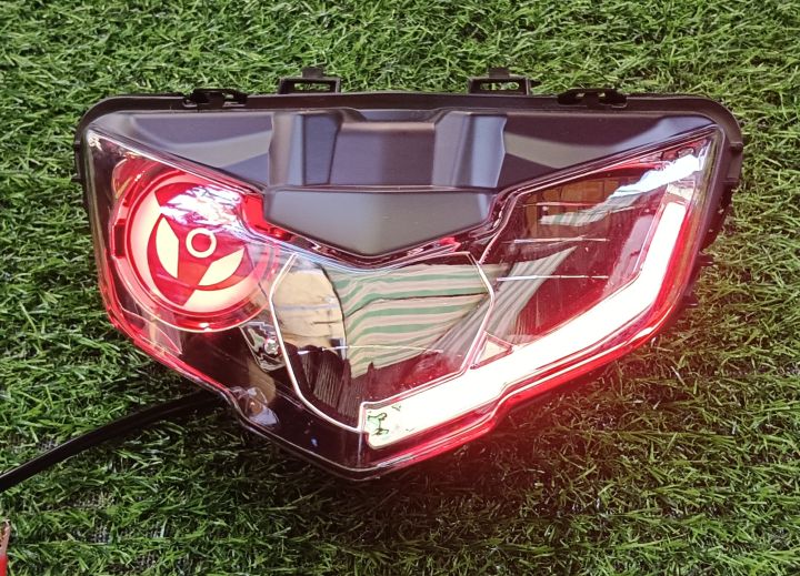MUTAKIN HEADLIGHT ASSY WITH SHARINGAN PARKLIGHT SNIPER 150 V2