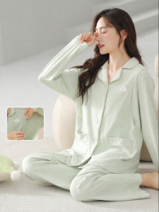 COSMO LADY | Cotton Postpartum Breastfeeding Sleepwear