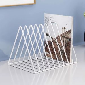Book and Magazine Organizer Desktop Shelf