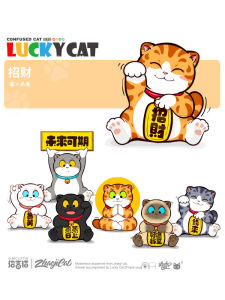 Miếng Dán Xe Máy Hình Mèo May Mắn Trang Trí Kính Miếng Dán Điện Thoại Di Động Cá Nhân Hóa Sáng Tạo Miếng Dán Mèo May Mắn Cho Xe Điện