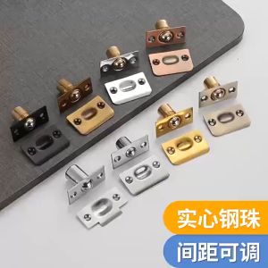 Elegant Stainless Steel Invisible Door Closer Bead High-Quality Invisible Door Latch Home Security Hardware