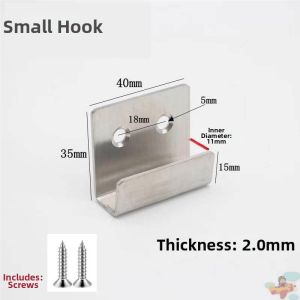 Jiaxun | Stainless Steel Brushed Black U-shape Slot Square Tube Display Board Hook