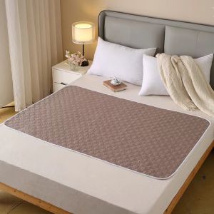 Adult Incontinence Mat Elderly Waterproof Washable Super Large Breathable Cotton Care Mattress Elderly Special Use Diaper Mat