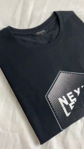 Cressida The Next Level Kaos Hitam Pria Printed T-shirt F073H