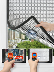 ZTION | Thermal Insulation Sunlight Blocking Sun Protection Safety Grade Curtain