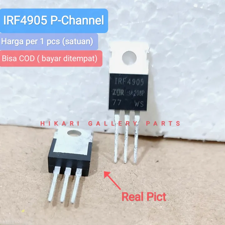 IRF4905%20IRF%204905%20P-Channel%20Mosfet%20Transistor%2074A%2055V%203pin/kaki%20TO-220AB%20FET%204905%20IRF%20-%20Image%204