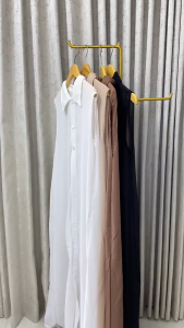 SALSABILA long outer bahan ceruty babydoll allsize nyaman digunakan
