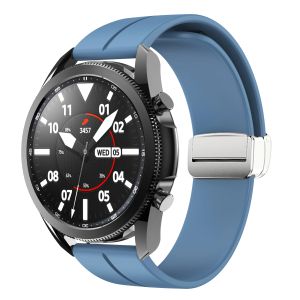 Dây Đeo Đồng Hồ Silicon Khóa Từ Tính 20mm/22mm Dành Cho Samsung Galaxy Watch 7/6/5/4 Huawei GT6 GT5 Pro Garmin Vivoactive 4 Dây Đeo Tay Người Lớn