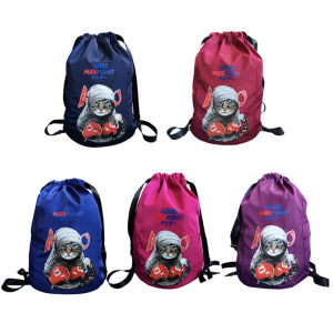 Twins Fitness Training Glove Storage Bag Double Shoulder Drawstring Backpack Martial Arts Boxing Karate MMA Accessories