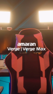 amaran Verge Max Kit  Bi-color 55cm (22in) circular edge-lit panel light designed for desktop creators and compact spaces