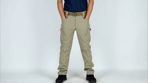Men's Lightweight Tactical Pants: Waterproof & Breathable