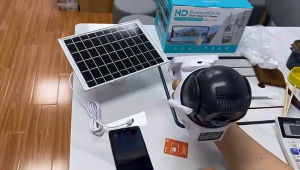 Solar 4G Security Camera Dual Lens 8MP PIR Human Detection Color Night Vision Waterproof Outdoor CCTV 8000mAh Battery