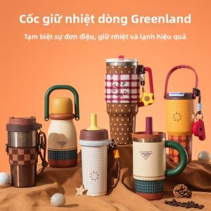 BEDDYBEAR | Cốc Giữ Nhiệt Đa Năng Kích Thước Lớn Hấp Dẫn