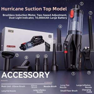 Powerful Handheld Pet Hair Vacuum