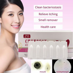 6PCS Gynecology vaginal suppository for yeast odor Treatment feminine wash Anti Inflammation Detox Chitosan Suppository