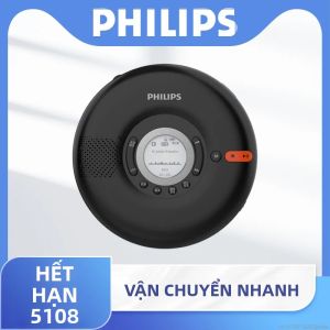 Philips EXP5108 Mini Retro CD Player Không Dây Bluetooth Home HiFi Stereo MP3 Đĩa Loa Hỗ Trợ CD/TF