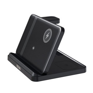 Sạc Không Dây 3 Trong 1 Có Thể Gập Lại Dành Cho Samsung Galaxy S26/S25/Galaxy Watch 7 - Đế Sạc Đồng Hồ Tháo Rời & Trạm Sạc Nhanh Với Cổng Kết Nối Type-C