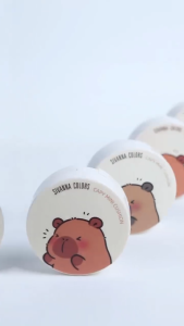 (1ชิ้น) HF664 SIVANNA Capy Mini Cushion คุชชั่นคาปิบาร่า ผิวเนียนใส กันน้ำ กันเหงื่อ 8 กรัม