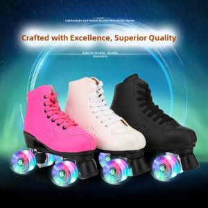 SHANNAIER | Adults Flashing Double Row Skates