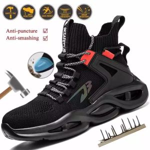 Sepatu Safety Sneakers Ringan JBS 675 Sepatu Kerja Ujung Baja Anti Slip